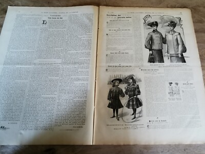 Revue Ancienne LA MODE ILLUSTREE - N°31 Du 31 Juillet 1904, édition Originale Française