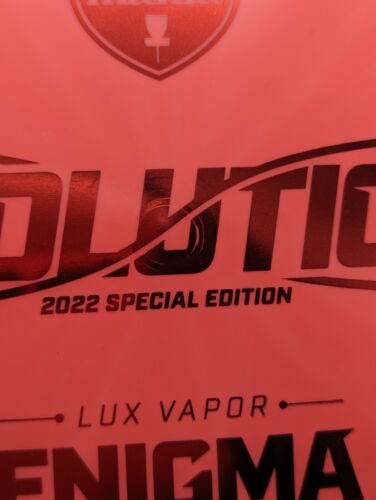 New Discmania Evolution Lux Vapor Enigma Driver Disc Golf Disc 175 Grams - Picture 4 of 6