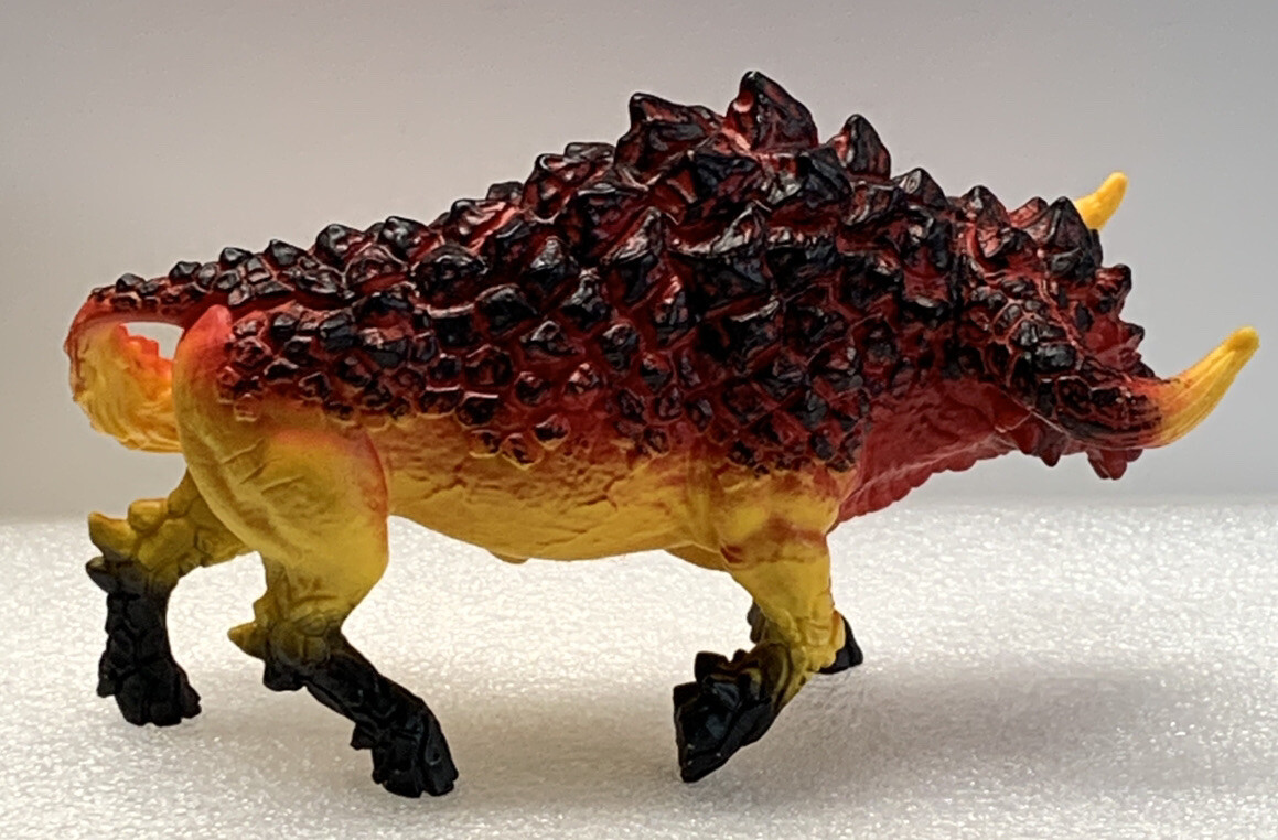 2 Schleich - 42493 - Eldrador Creatures - Feuerstier Höhlenbär in