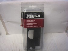 Tell Manufacturing CL100218 ASA Strike Plate, 1-1/4" x 4-7/8" x 3/32" Metal FRM