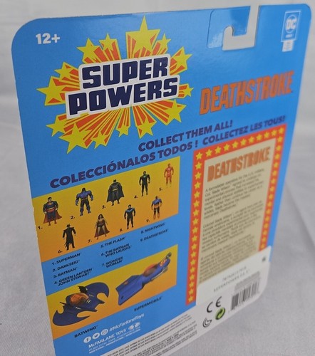 McFarlane Toys DC Direct Super Powers 5" DEATHSTROKE Action Figure! NEW 2023!! - Picture 17 of 24