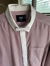 dolce gabbana shirt men xxl used