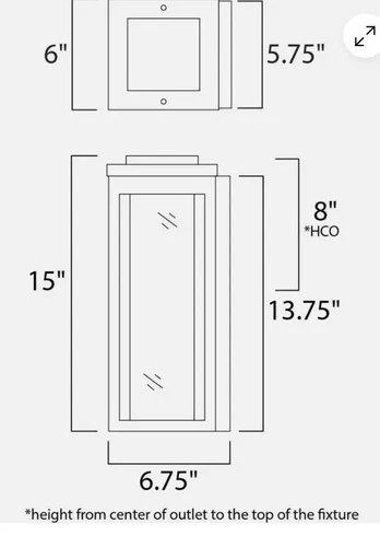 LED Outdoor Wall Sconce, Black By Maxim From The Salon LED Collection 55904MSCBK - Picture 2 of 2