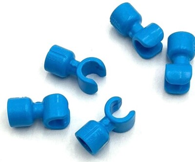 Lego 5 New Dark Azure Minifig Prosthetic Hands Parts