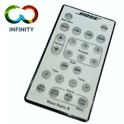 Bose Remote Control For Bose Wave Radio II AWR1B1 AWR1B2 Music System White