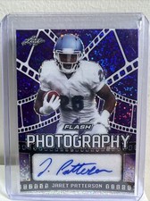 2021 Leaf Flash Flash Photography Autographs Purple #FPJP1 Jaret Patterson #2/50