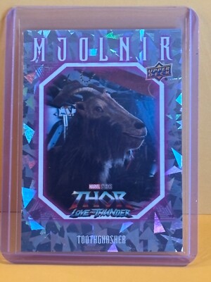 2023 UD Marvel THOR LOVE AND THUNDER / Mjolnir insert #M-14 Nice