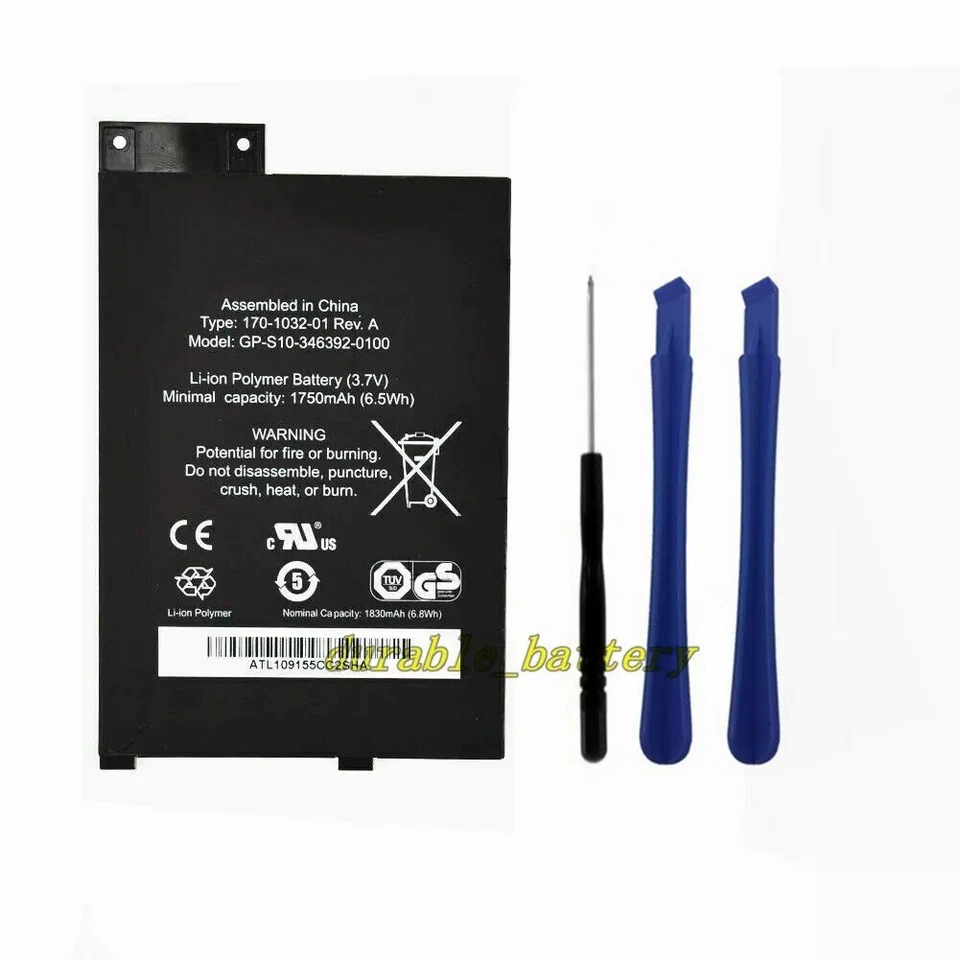 *2024* New Battery For Amazon Kindle 3 Keyboard 3rd Generation D00901 &TOOLS -GB
