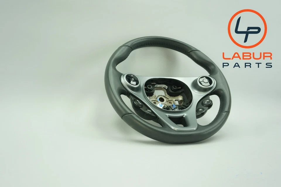 Volante Smart Fortwo C453 16-18 negro SW264 Foto 2 de 4