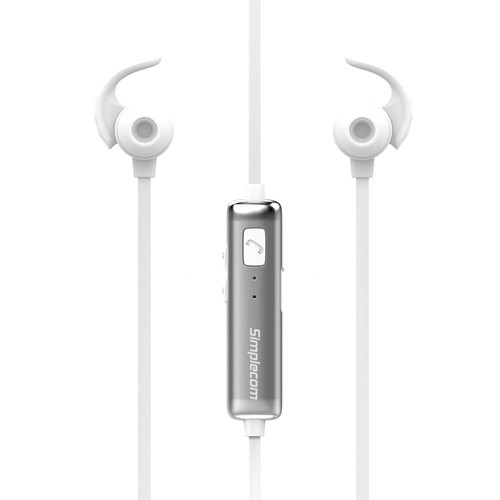 Simplecom Metal Bluetooth 4.1 Wireless Sports Headphones Microphone Handsfree - Picture 5 of 8