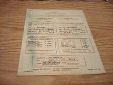 P.S. 64 Double-Up Contest Sheet Feb.1964