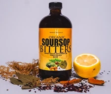 Soursop Living Bitters (Herboganic) 100% Natural 16 oz