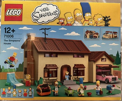 los apson? in da house １１枚セット The Simpsons House 71006 Ideas Creator Series 2523Pcs