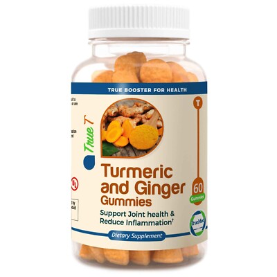 Turmeric Curcumin with Ginger Gummies 262 Mg 60 Gummies