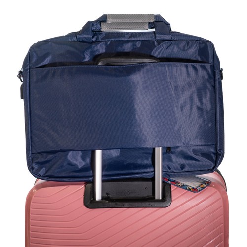 BIZEY New Laptop Netbook Bag Shoulder Messenger Case Charging Port - Picture 58 of 71