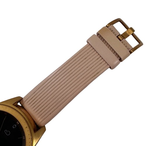 Samsung Galaxy Smartwatch SM-R810 42mm Bluetooth Rose Gold Pink Silicone Band - 第 5/11 張圖片
