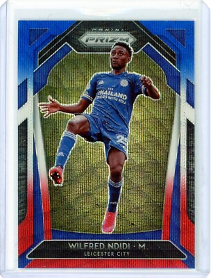 2020-21 Panini Prizm Premier League Wilfred Ndidi Red/White/Blue Prizm #128