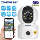 Dual Lens 5G WIFI Wireless IP Camera Baby Monitor Night Vision Home Security