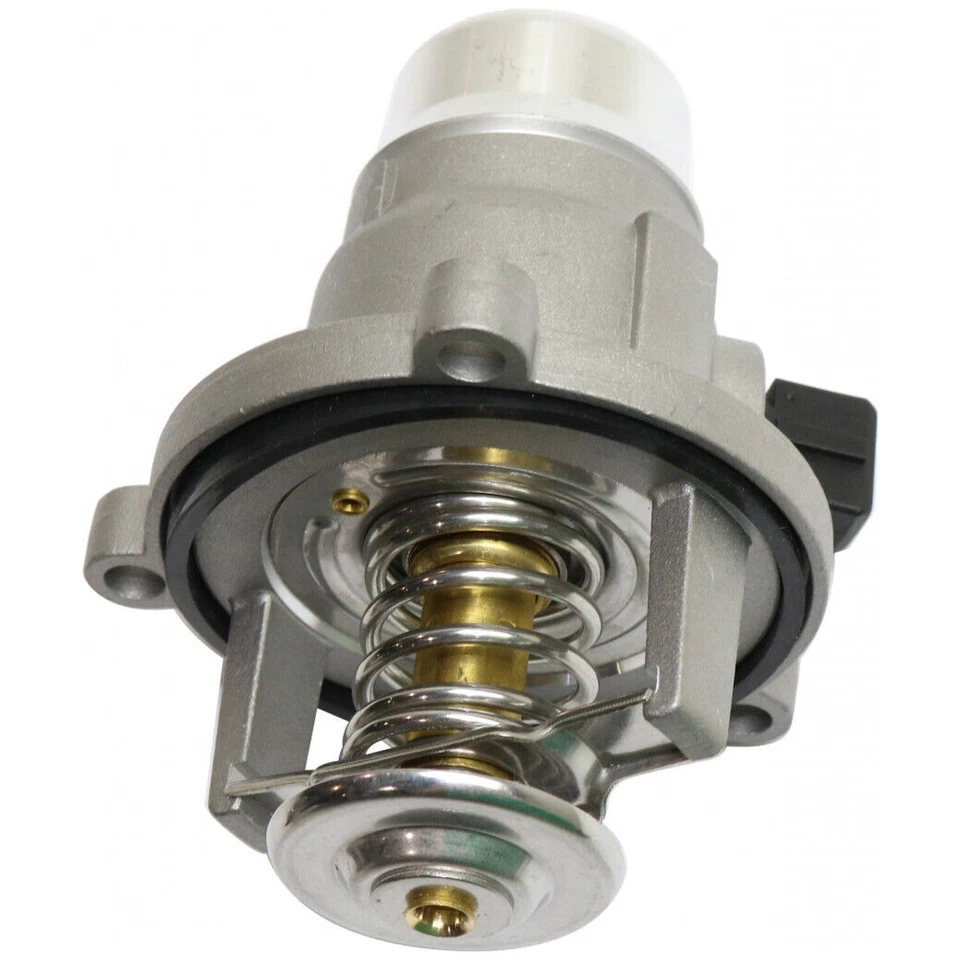 Conjunto de termostato de refrigerante de motor para BMW 545i 550i 645Ci 650i 740i 745Li 750i Foto 4 de 4