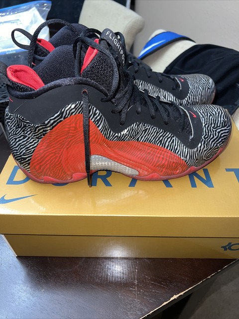 nike flightposite exposed zebra