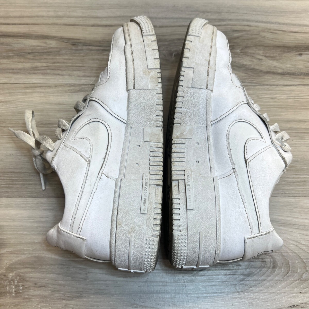 Nike Air Force 1 Pixel Triple White AF1 Low Shoes Women Size