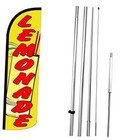 Lemonade Windless Swooper Flag Kit Feather Banner Sign X-Large yq-h