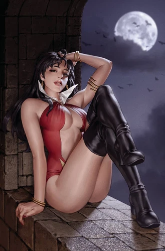Vampirella Vs Superpowers #2 M 1:25 Jung Geun Yoon Virgin Variant (06/28/2023) D