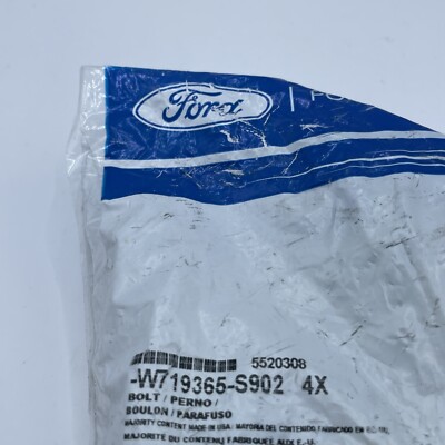 Ford OEM Super Duty Bed Bolt W719365-S902 Sold Individually 2017-2020 NEW OEM