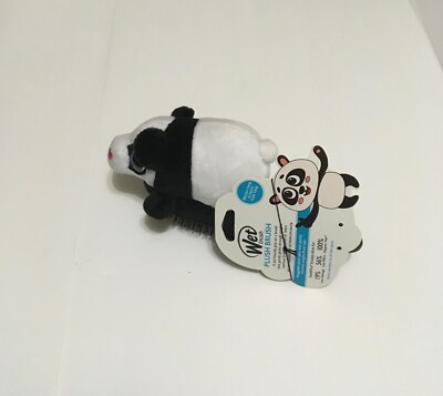 The Wet Brush Plush Panda Brush For Kids All Hair Types Removes Tangles