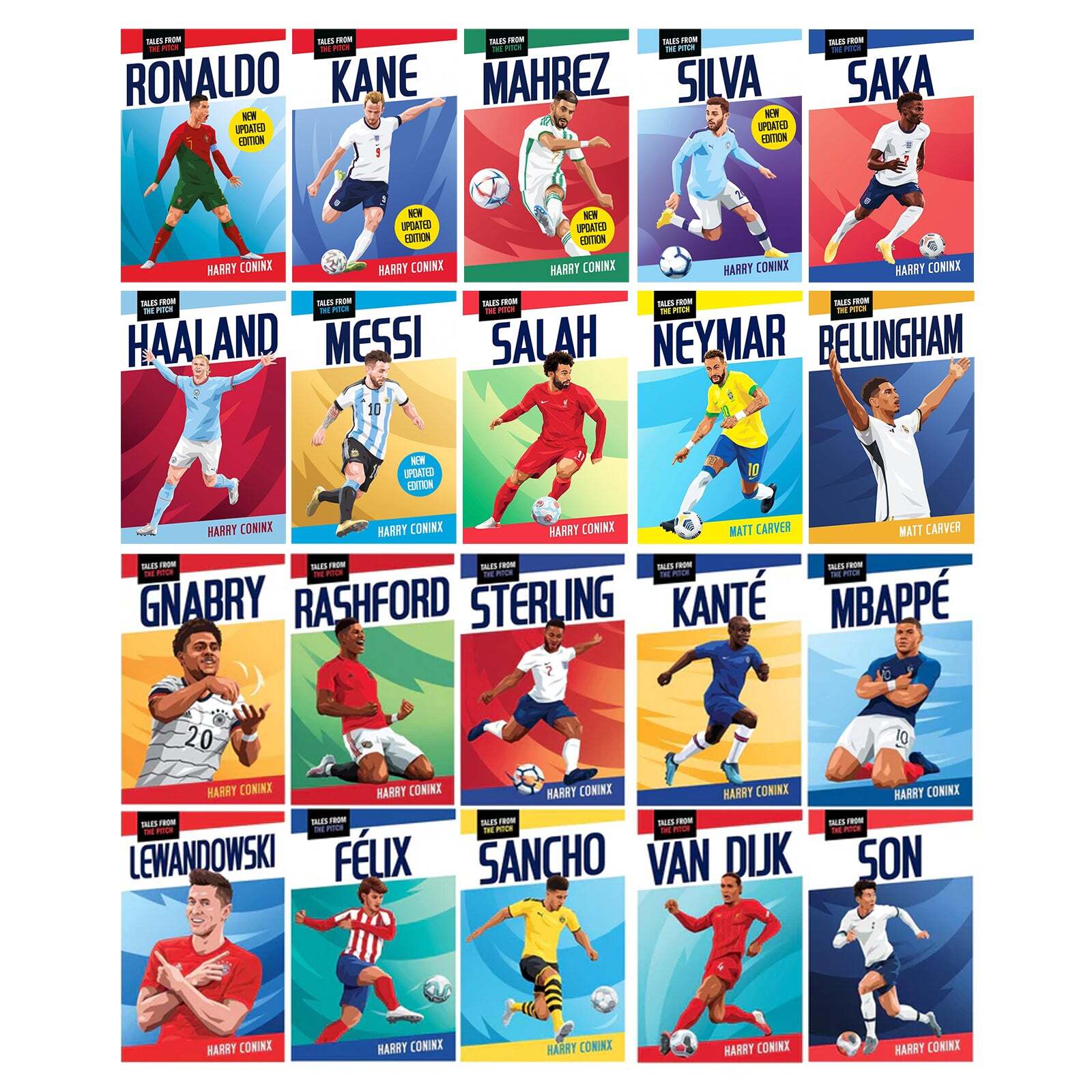Tales from the Pitch Football Superstar Heroes 20 B | Harry Coninx & Matt Carver