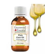 Greenwood Essential Pure Corn Oil Zea mays Therapeutic Grade Cold Pressed