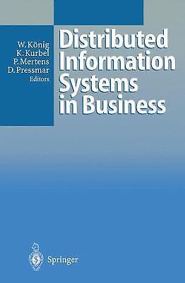 Distributed Information Systems in Business, , New Book