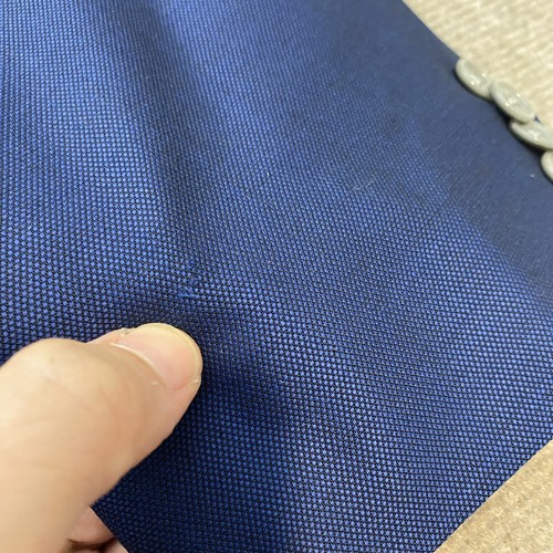 David Donahue Blazer Mens Size 44L Wool Navy Blue Connor Sport Coat - Picture 4 of 16