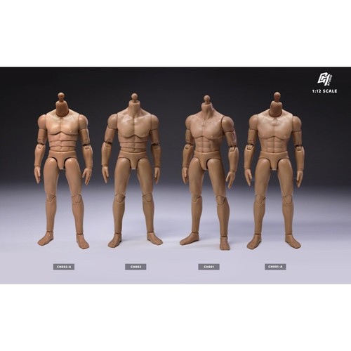 CH 1/12 Action Figure Body Ch001/Ch002 Male Muscular Model