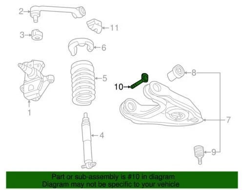 Cámara de ajuste original Ford 1997-2004 F-150 F-150 Heritage Expedition F65Z-3B236-BB Foto 3 de 3