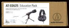 Audio-Technica AT2005USB/ATH-M20x Microphone Headphone Bundle