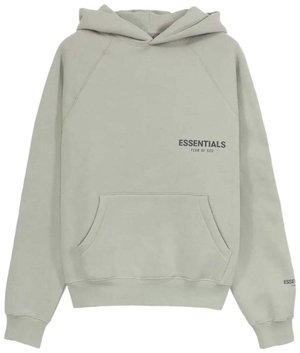 FEAR OF GOD FOG ESSENTIALS Pull-Over Hoodie - Concrete (USA EXCLUSIVE) - Bild 2 von 3