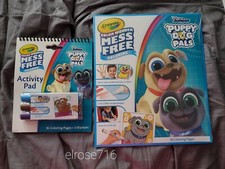 CRAYOLA COLOR WONDER PUPPY DOG PALS MINI ACTIVITY PAD  18 COLORING PAGES NEW