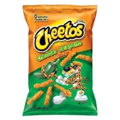 Cheetos Crunchy Jalapeno Flavored Snacks, 8.5oz Bags (Pack of 2)