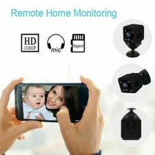 mini telecamera spia remota WiFi microcamera infrarossi notturni cam FULL HD SPY