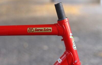 Eddy Merckx Leader Columbus MAX Frame / 56 cm / Red / Corsa Extra