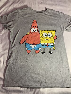 T-shirt Bob L'éponge Rétro - Best Friends Avec Patrick Et Squidward, Design Vintage, Unisexe
