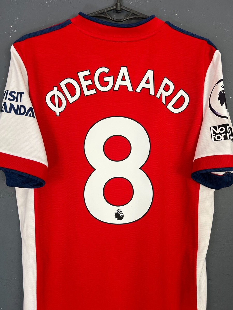 MENS FC ARSENAL 2021/2022 MARTIN ODEGAARD #8 SOCCER FOOTBALL SHIRT