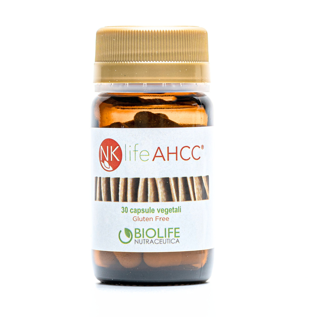 Ottimizzazione Immunitaria: NKlife AHCC 600mg 30 Capsule Vegetali