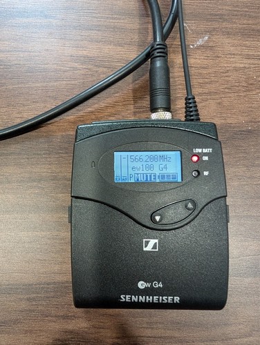 Sennheiser EK 100 G4 Wireless Camera Receiver - G: 566 - 608 MHz - Picture 4 of 5