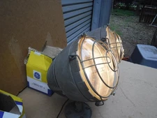 Vintage Stonco Pair of 4600/5600 Series Industrial Light Fixtures New  Lamps.