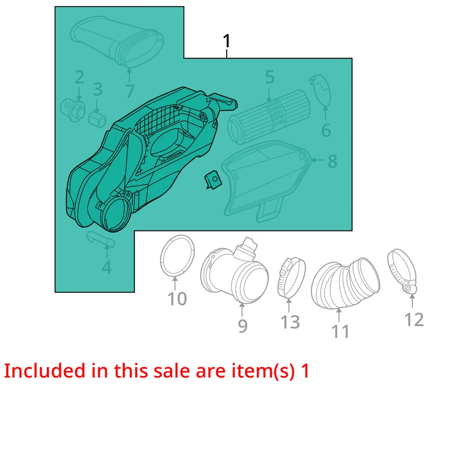 Filtro de aire compatible con 05-08 PORSCHE BOXSTER 605654 Foto 3 de 4
