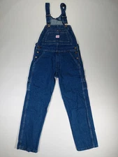 Vintage Key Imperial Denim Overalls Women's Size 4 Reg SmallWorkwear Carpenter
