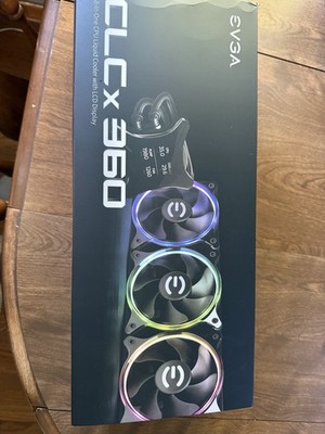 EVGA CLCx 360 AIO Liquid CPU Cooler LCD 360mm Radiator 3x120mm RGB