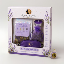 AUGREYA Kit Relajante Lavender Tea Gift Set C...